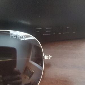 Fendi Golden Designer Sunglasses